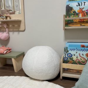 כרית רביצה ופוף טדי ChildWood